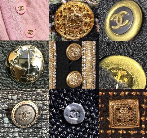 fake chanel rhinestone buttons|chanel button meaning.